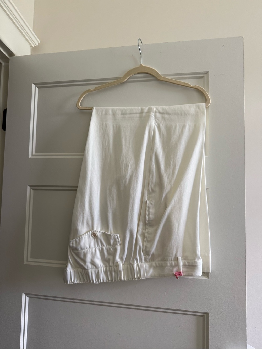Women's Banana Republic White Wide Leg Pants - XL